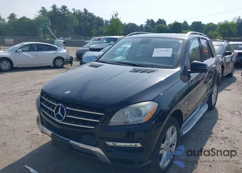 2012 Mercedes-Benz Ml 350 4Matic from USA, damaged, VIN 4JGDA5HB2CA007124